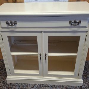 APARADOR LACADO MARFIL  95 X 41 X 89