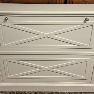 ZAPATERO LACADO  MARFIL X MEDIDAS 102 X 26 X 86