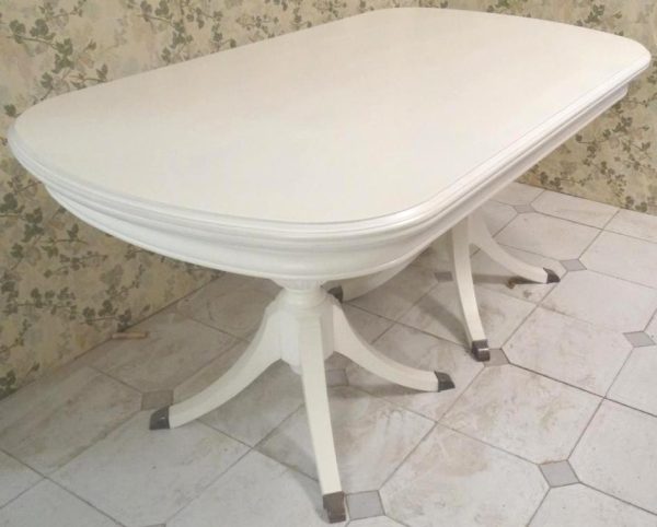 MESA PETACA BLANCA EXTENSIBLE 165 X 90